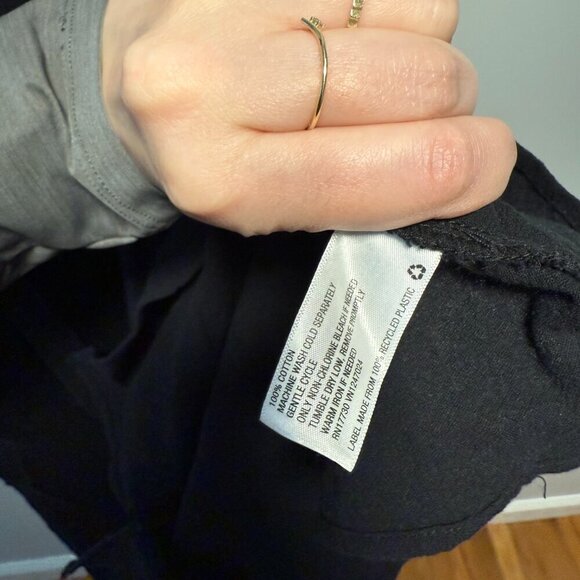 Universal Threads Black Midi Strap Dress Large 100% Cotton - Picture 8 of 8